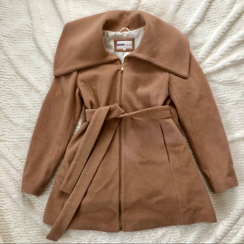 Momo Maternity Ava Wool Coat